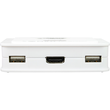 InLine KVM Switch - 2-fach - HDMI - USB - mit Audio - integr. Kabel Produktbild Additional View 3 S