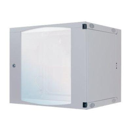 Intellinet Network Cabinet, Wall Mount (Double Section Hinged Swing Out), 12U, Usable Depth 235mm/Wi Produktbild