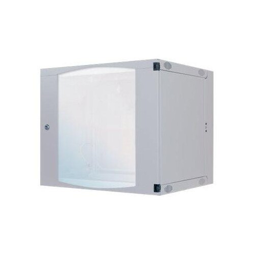 Intellinet Network Cabinet, Wall Mount (Double Section Hinged Swing Out), 12U, Usable Depth 235mm/Wi Produktbild