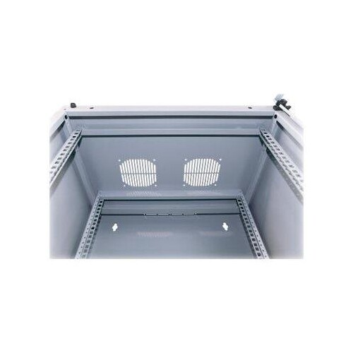 Intellinet Network Cabinet, Wall Mount (Double Section Hinged Swing Out), 12U, Usable Depth 235mm/Wi Produktbild Additional View 1 L