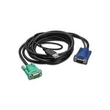 APC Tastatur- / Video- / Maus- (KVM-) Kabel - USB, HD-15 (VGA) Produktbild Additional View 1 S