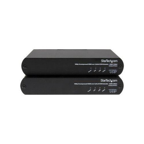 StarTech.com USB HDMI über Cat5e / 6 KVM Konsolen Extender mit 1080p unkomprimiertem Video Produktbild Additional View 1 L
