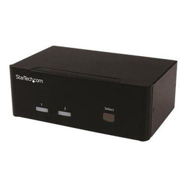 StarTech.com 2 Port KVM Switch mit Dual-VGA und 2-fach USB Hub Produktbild