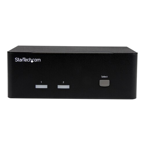 StarTech.com 2 Port KVM Switch mit Dual-VGA und 2-fach USB Hub Produktbild Additional View 2 L