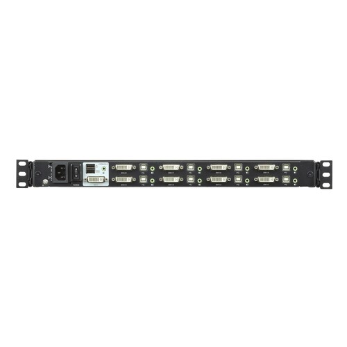 ATEN CL6708MW - KVM-Konsole mit KVM-Switch - 8 Anschlüsse - USB - 43.9 cm (17.3") Produktbild Additional View 4 L