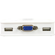 InLine KVM Switch - 2-fach - VGA - USB - mit Audio - integr. Kabel Produktbild Additional View 1 S