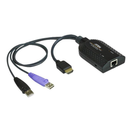 ATEN KA7168 HDMI USB Virtual Media KVM Adapter Cable with Smart Card Reader (CPU Module) Produktbild