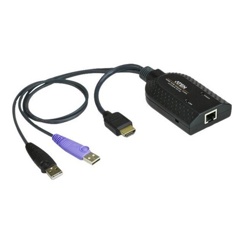 ATEN KA7168 HDMI USB Virtual Media KVM Adapter Cable with Smart Card Reader (CPU Module) Produktbild