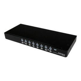 StarTech.com 16 Port 1U Rackmount USB KVM Switch with OSD (SV1631DUSBU) Produktbild