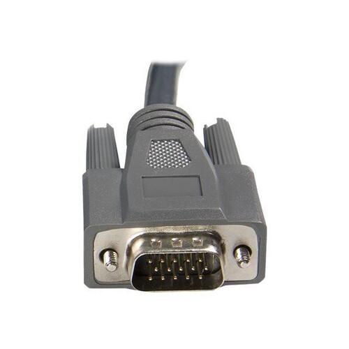 StarTech.com 3m ultradünnes USB VGA 2-in-1-KVM-Kabel - Tastatur- / Video- / Maus- (KVM-) Produktbild Additional View 2 L