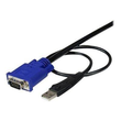 StarTech.com 3m 2-in-1 PS/2 USB KVM Kabel - Kabelsatz für KVM Switch / Umschalter - Video- / USB-Kab Produktbild Additional View 2 S