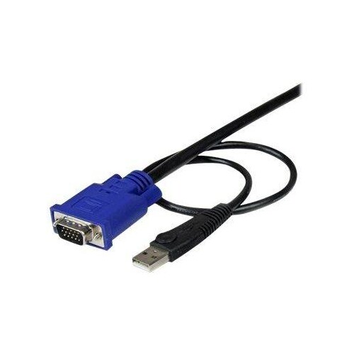 StarTech.com 3m 2-in-1 PS/2 USB KVM Kabel - Kabelsatz für KVM Switch / Umschalter - Video- / USB-Kab Produktbild Additional View 2 L