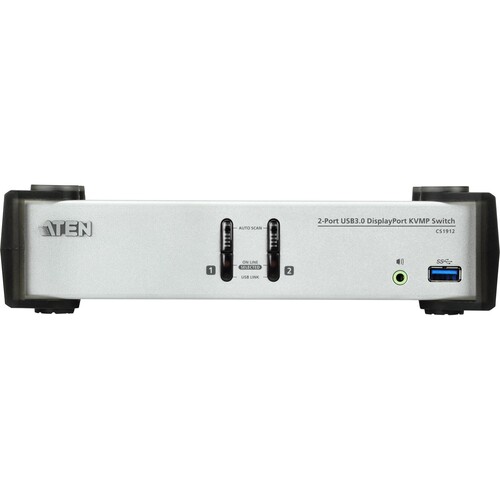ATEN CS1912 KVMP Switch - KVM-/Audio-/USB-Switch Produktbild Additional View 4 L