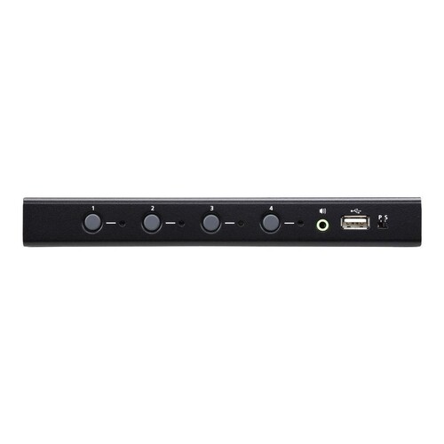 ATEN CS724KM USB Boundless KM Switch - Schalter Tastatur/Maus/USB/Audio Produktbild Additional View 2 L