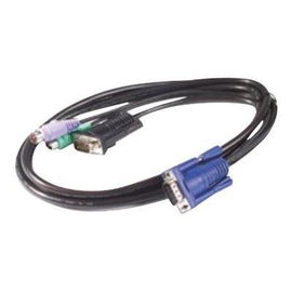 APC Tastatur- / Video- / Maus- (KVM-) Kabel - PS/2, HD-15 (VGA) Produktbild