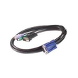 APC Tastatur- / Video- / Maus- (KVM-) Kabel - PS/2, HD-15 (VGA) Produktbild Additional View 1 S