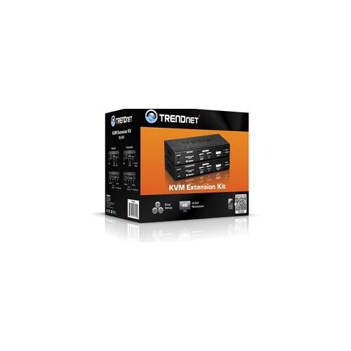 TRENDnet TK-EX4 KVM Extension Kit - KVM-Extender Produktbild Additional View 1 L
