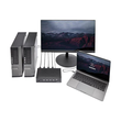 StarTech.com 4 Port HDMI KVM Switch - HDMI KVM Umschalter mit USB 3.0 Hub Produktbild Additional View 2 S