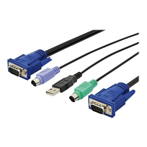 DIGITUS KVM-Kabel USB für KVM-Konsolen Produktbild