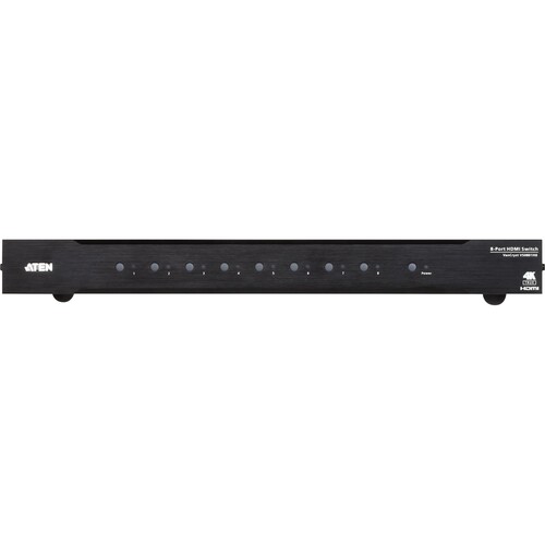 ATEN VS0801HB 8-Port True 4K HDMI Switch - Video/Audio-Schalter Produktbild Additional View 4 L