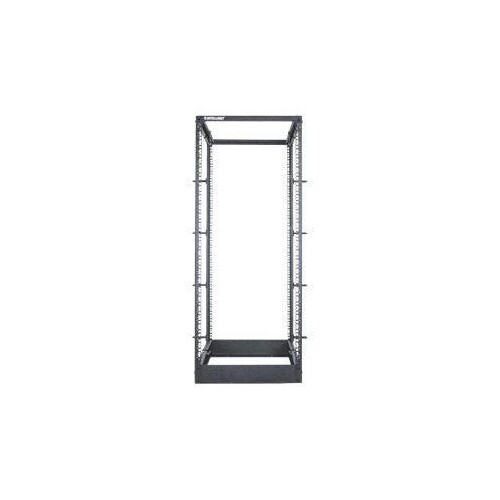 Intellinet 19" 4-Pfosten Laborgestell, 48 HE, Flatpack, schwarz - Schrank - offener Rahmen - 4 Pfost Produktbild Additional View 3 L