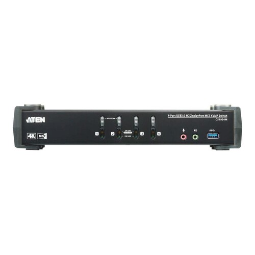 ATEN CS1924M KVMP Switch - KVM-/Audio-/USB-Switch Produktbild Additional View 2 L