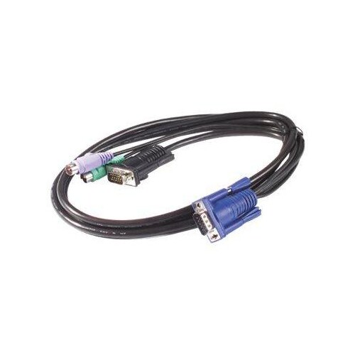 APC Tastatur- / Video- / Maus- (KVM-) Kabel - PS/2, HD-15 (VGA) Produktbild
