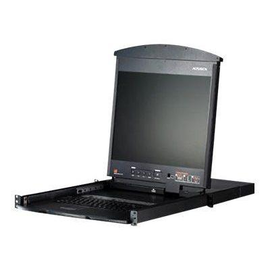 ATEN KL1516AM - KVM-Konsole mit KVM-Switch - 16 Anschlüsse - PS/2 - 43.2 cm (17") Produktbild