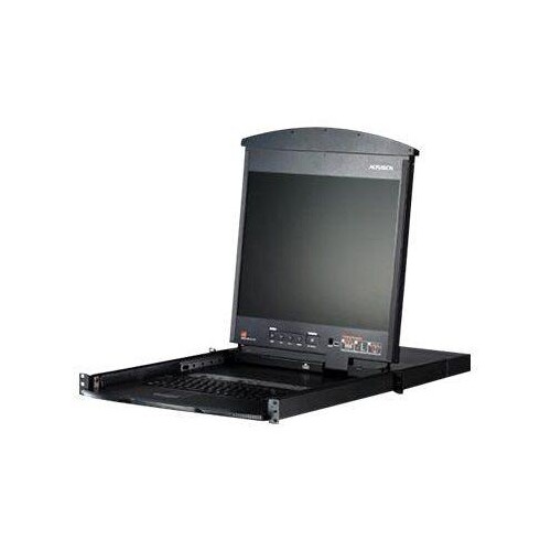 ATEN KL1516AM - KVM-Konsole mit KVM-Switch - 16 Anschlüsse - PS/2 - 43.2 cm (17") Produktbild