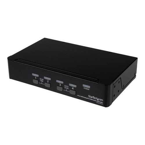 StarTech.com 4 Port DisplayPort USB KVM Switch mit Audio Produktbild