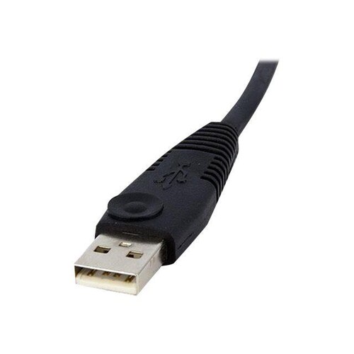 StarTech.com 3 m 4-in-1 USB Dual Link DVI-D KVM-Switchkabel mit Audio und Mikrofon - Tastatur- / Vid Produktbild Additional View 1 L