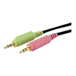 StarTech.com 3 m 4-in-1 USB Dual Link DVI-D KVM-Switchkabel mit Audio und Mikrofon - Tastatur- / Vid Produktbild Additional View 3 S