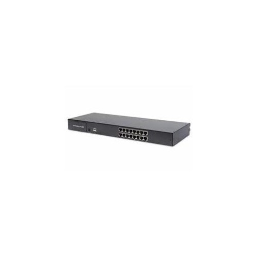 DIGITUS Modularer CAT 5 KVM-Switch, 16-Port Produktbild Additional View 1 L