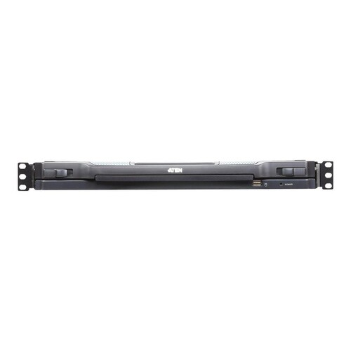 ATEN Slideaway CL5708IN - KVM-Konsole mit KVM-Switch - 8 Anschlüsse - PS/2, USB - 48.3 cm (19") Produktbild