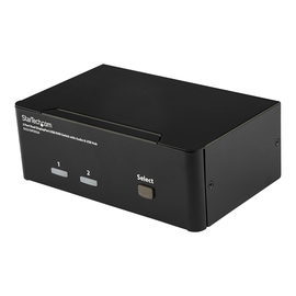 StarTech.com 2 Port Dual DisplayPort USB KVM Switch mit Audio Produktbild