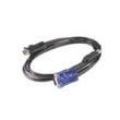 APC Video- / USB-Kabel - USB, HD-15 (VGA) (M) Produktbild Additional View 1 S