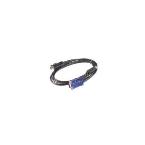 APC Video- / USB-Kabel - USB, HD-15 (VGA) (M) Produktbild Additional View 1 L