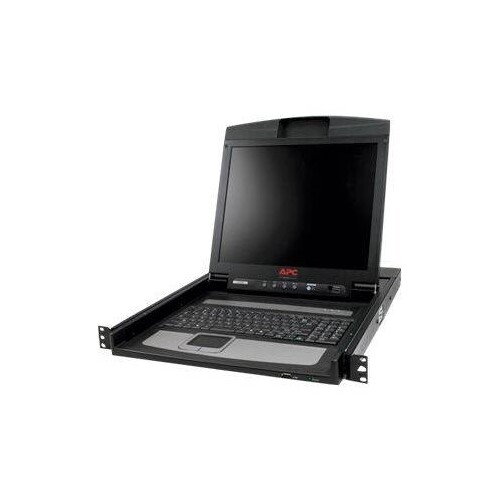 APC LCD Console - KVM-Konsole - 43.2 cm (17") Produktbild Additional View 3 L