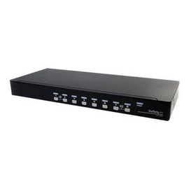 StarTech.com 8 Port Rackmount USB VGA KVM Switch - 8-fach VGA Umschalter mit Audio und OSD (On-Scree Produktbild