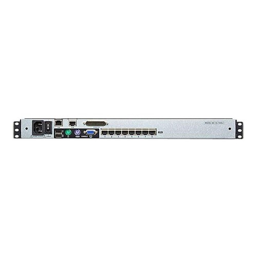 ATEN KL1508AiM - KVM-Konsole mit KVM-Switch - 8 Anschlüsse - PS/2, USB - 43.2 cm (17") Produktbild Additional View 2 L