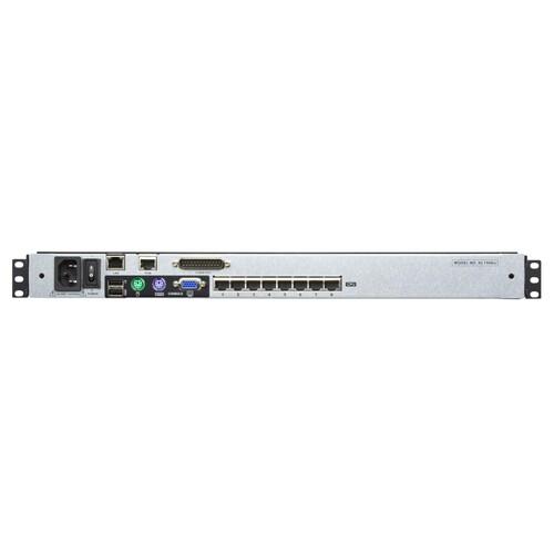 ATEN KL1508AiM - KVM-Konsole mit KVM-Switch - 8 Anschlüsse - PS/2, USB - 43.2 cm (17") Produktbild Additional View 4 L
