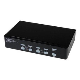 StarTech.com 4 Port Dual Link DVI USB KVM Switch mit Audio Produktbild
