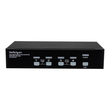 StarTech.com 4 Port Dual Link DVI USB KVM Switch mit Audio Produktbild Additional View 1 S