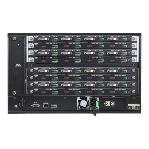 ATEN VM1600A 16x16 Modular Matrix Switch - Video/Audio-Schalter Produktbild Additional View 2 L