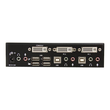 StarTech.com 2 Port DVI USB KVM Switch mit Audio und USB 2.0 Hub Produktbild Additional View 2 S