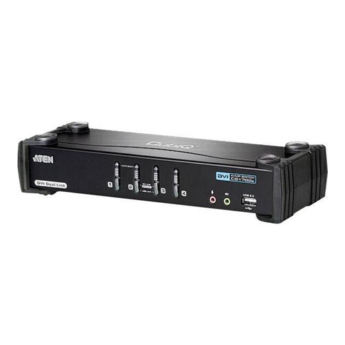 ATEN CubiQ CS1784A - KVM-/Audio-Switch - 4 x KVM/Audio Produktbild