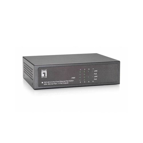LevelOne FEP-0812 - Switch - unmanaged - 8 x 10/100 Produktbild