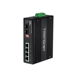 TRENDnet TI-UPG62 - Switch - unmanaged - 4 x 10/100/1000 (PoE+) Produktbild