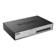 D-Link DGS 1008MP - Switch - unmanaged - an Rack montierbar - PoE (140 W) Produktbild Additional View 1 S