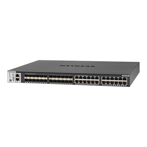 Netgear M4300-24X24F - Switch - L3 - managed Produktbild Additional View 1 L